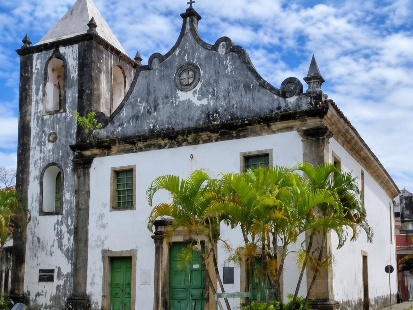 Igreja histórica no centro de Ilhéus, na Bahia